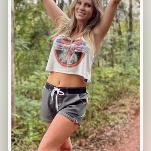 Meegsking Medium Gray Black Quick Dry Swim Board Shorts